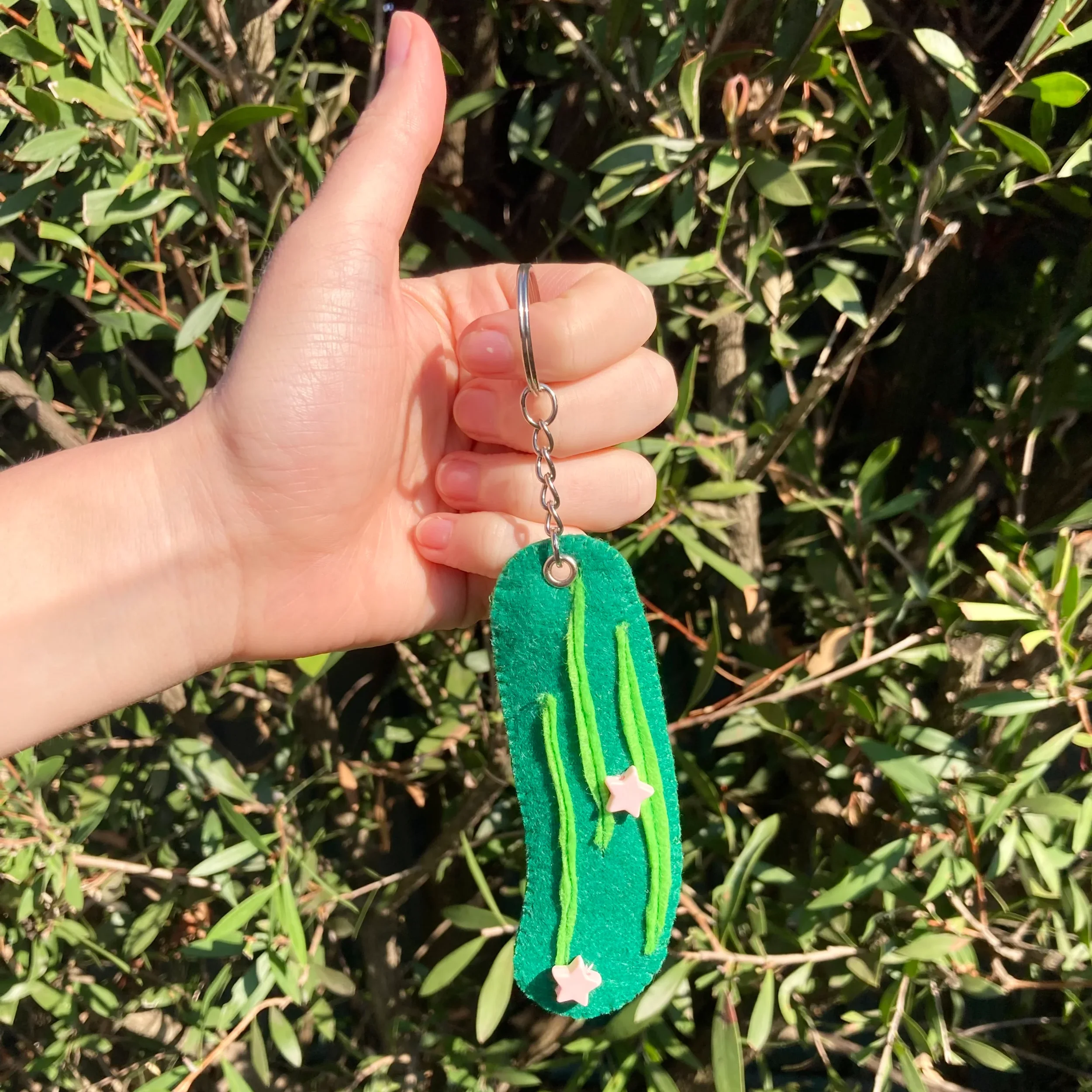 pickle keychain