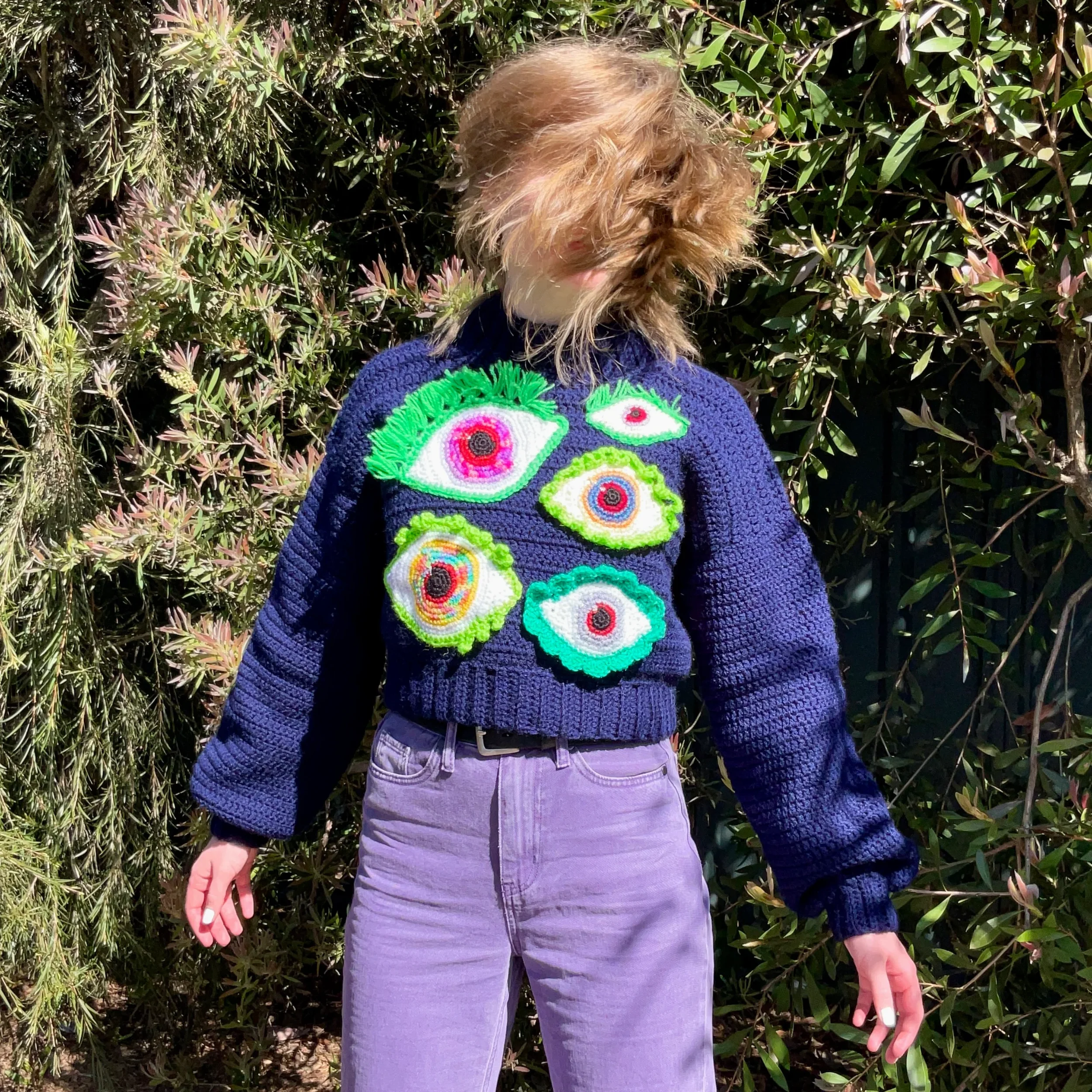 all eyes on me sweater