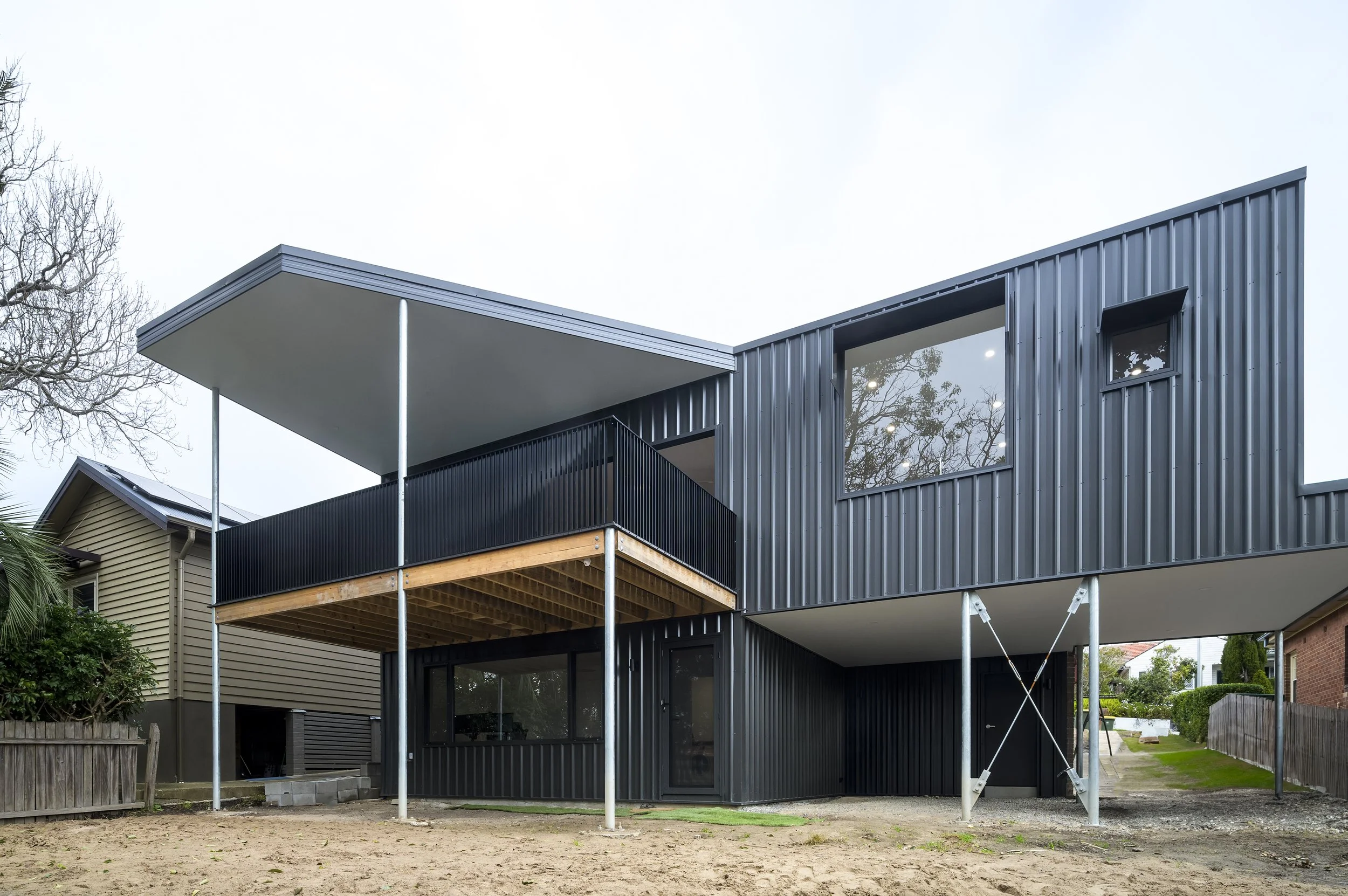 Custom new build in colorbond cladding