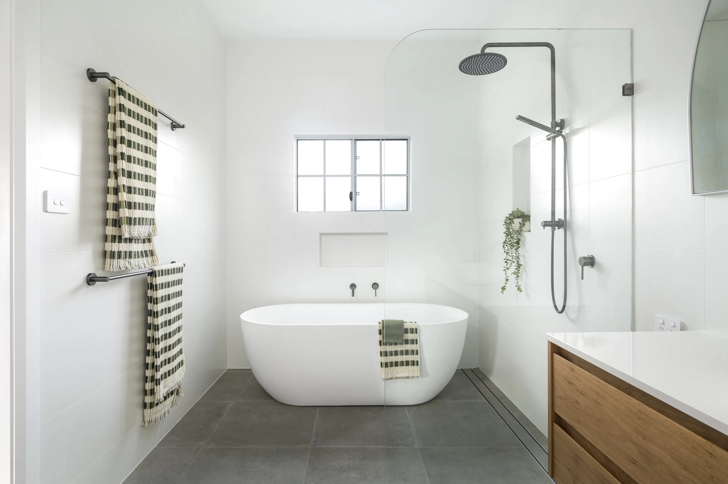 Renovated bathroom