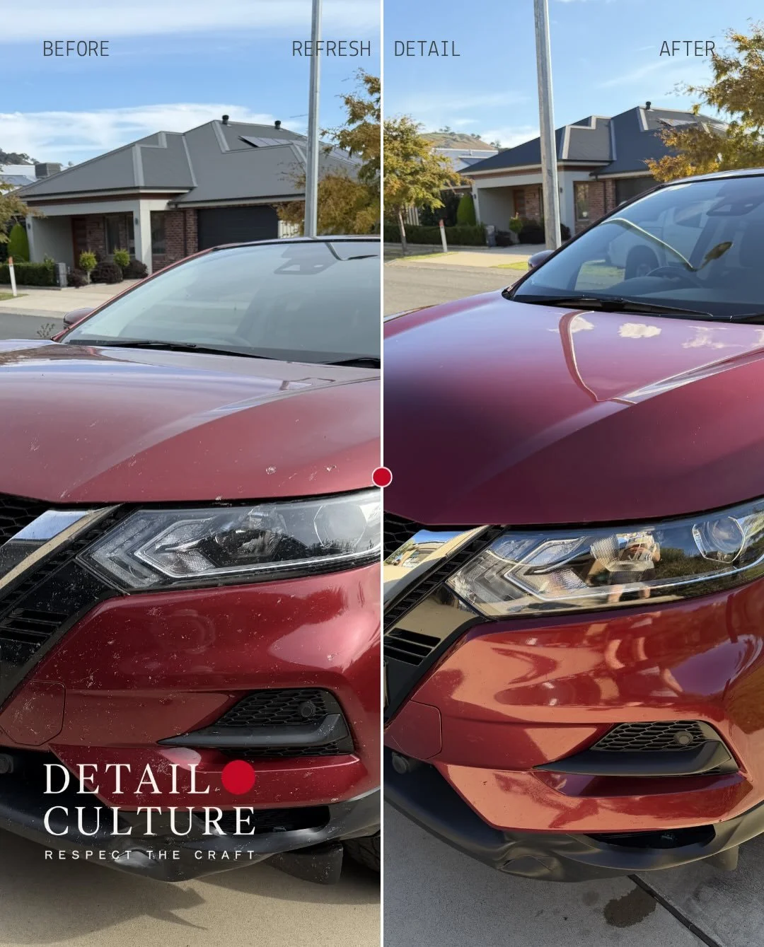 Before + After: Nissan Qashqai Refresh Detail.

The exterior told its own story.

Road film, brake dust, everyday grime, bug build-up and tar spots had dulled the finish and taken away from the clean, well-presented look of the vehicle.

As part of t