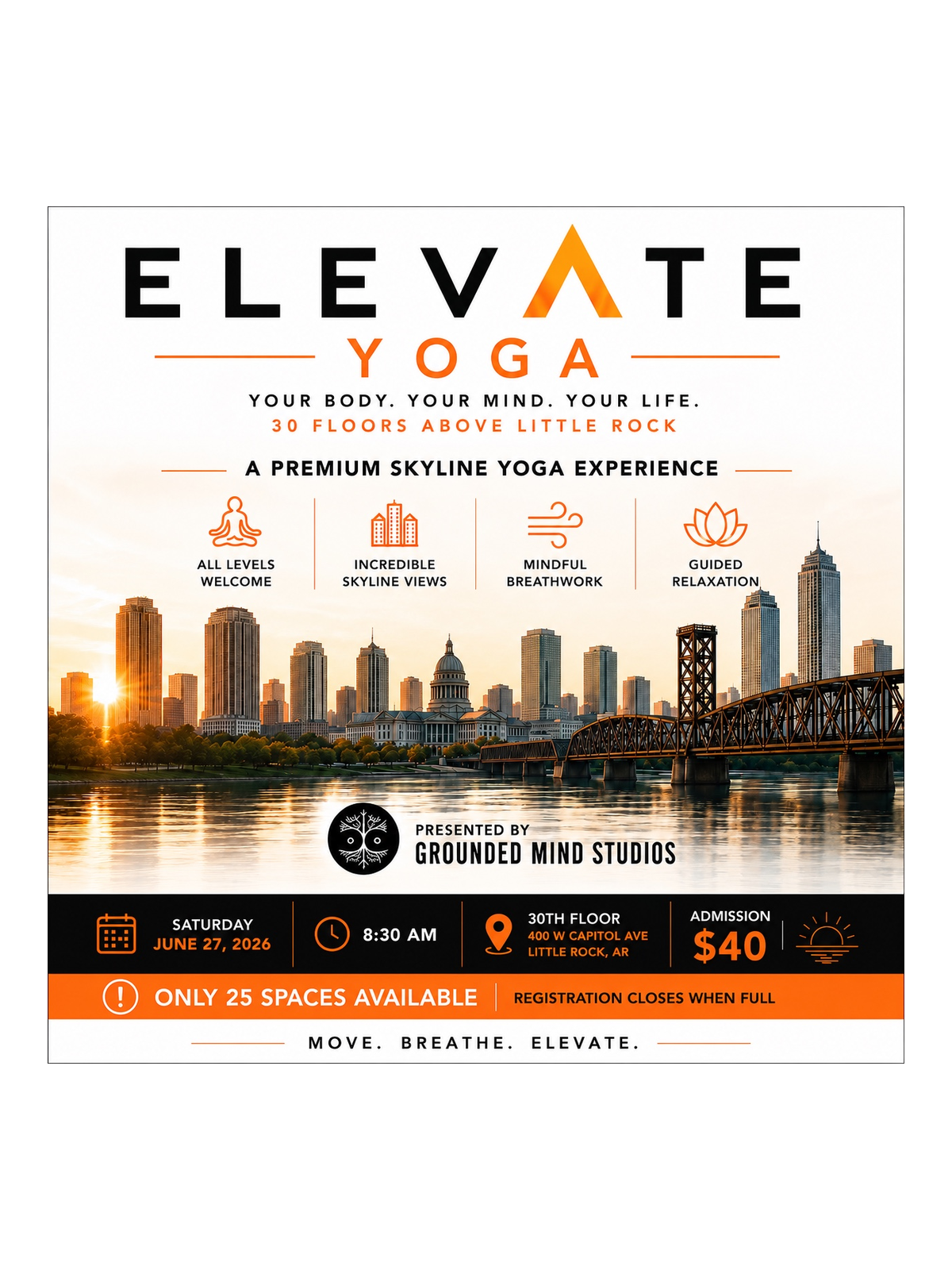 Elevate Skyline Yoga Experience