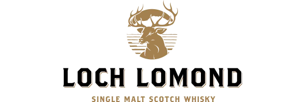 Logotipo de Lóch Louvo, con un árbol y texto en tonos dorados y negros.