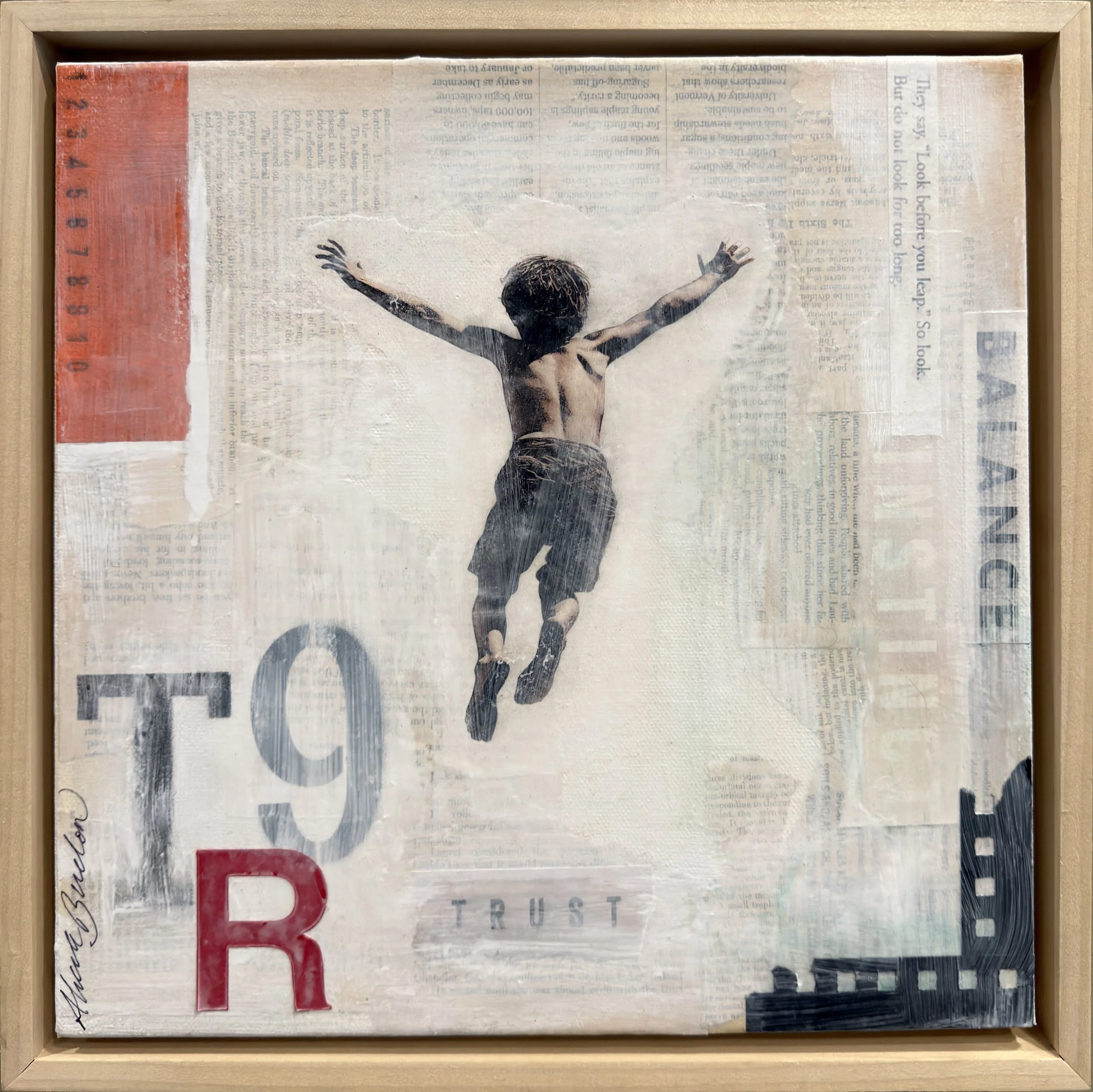 LEAP of FAITH 12"x12"