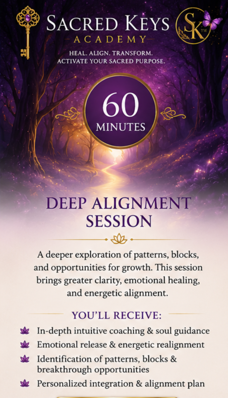 Soul Guidance & Energetic Alignment 60-Minute Session