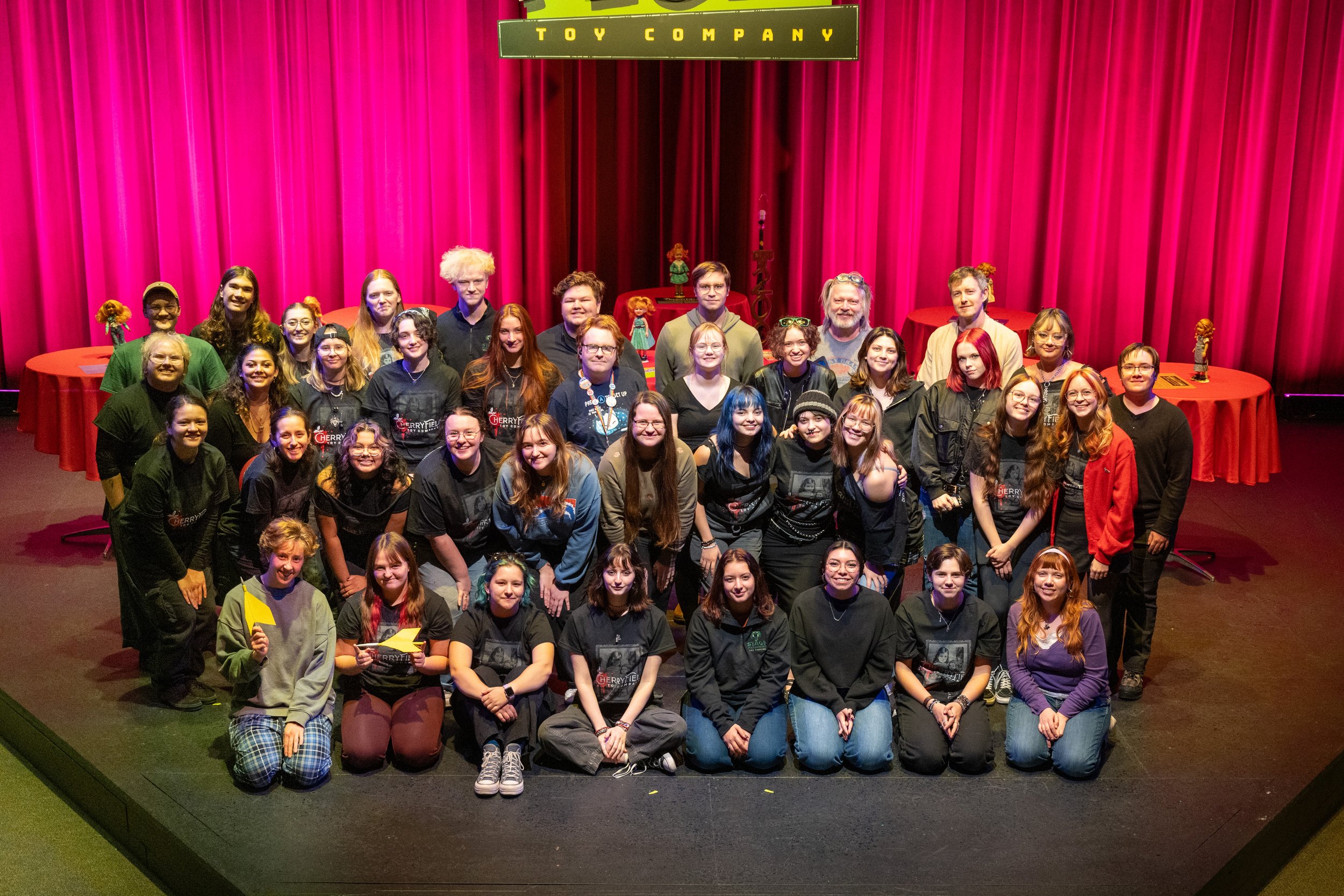 The designers and crew of Cherryfield