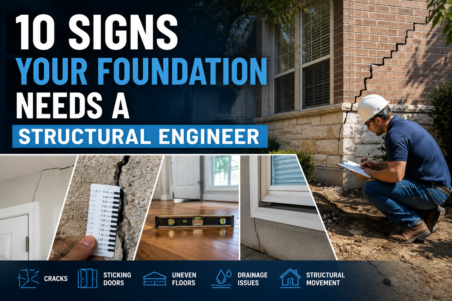 10 Signs Your Foundation Needs a Structural Engineer