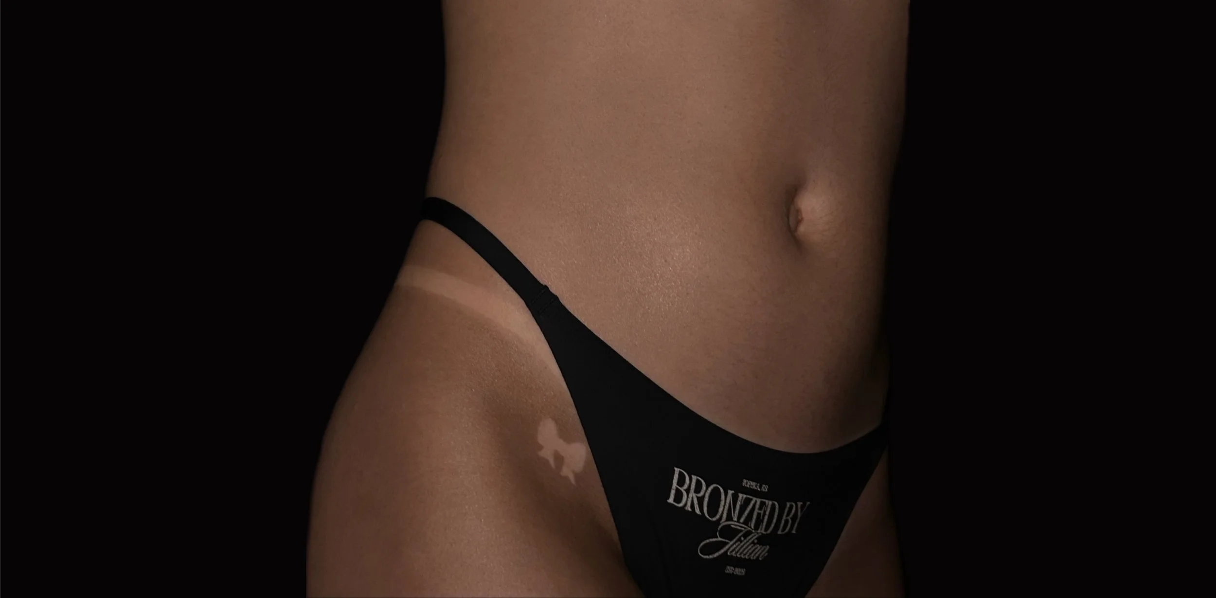 Bronzed By Jillian Branded Thong