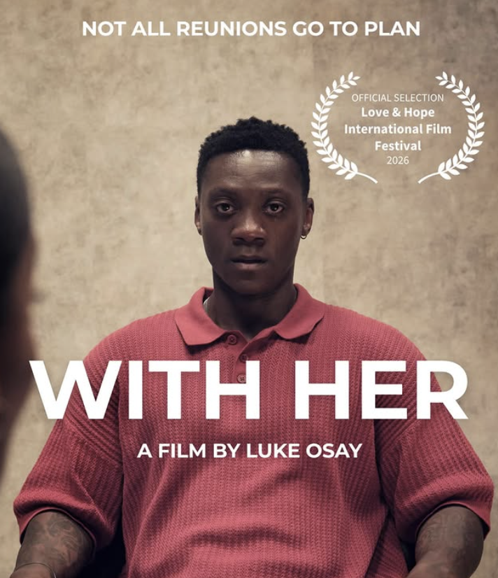 WITH HER SHORT FILM