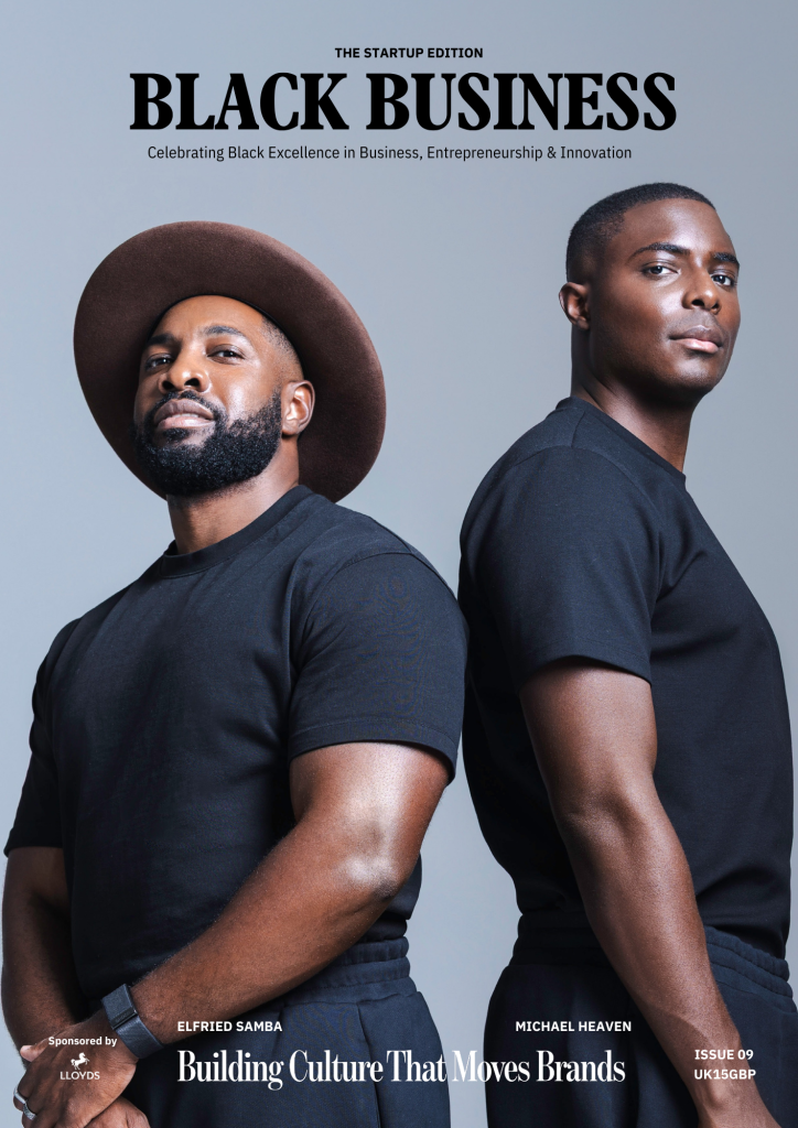 ELFRIED SAMBA & MICHAEL HEAVEN FOR BLACK BUSINESS MAGAZINE