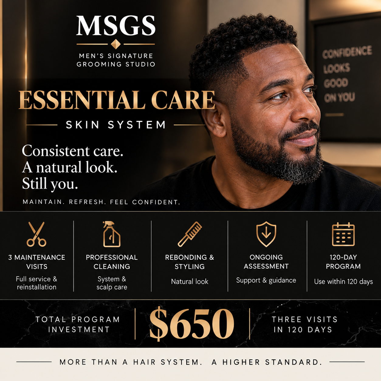 MSGS Essential Care — Skin System