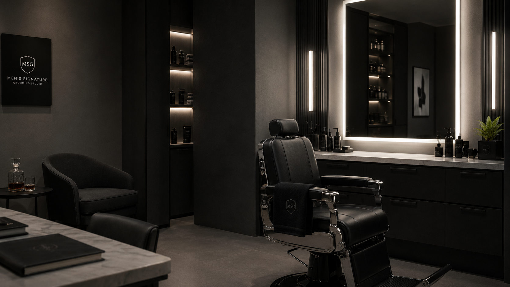 Inside Men’s Signature Grooming Studio in Tallahassee