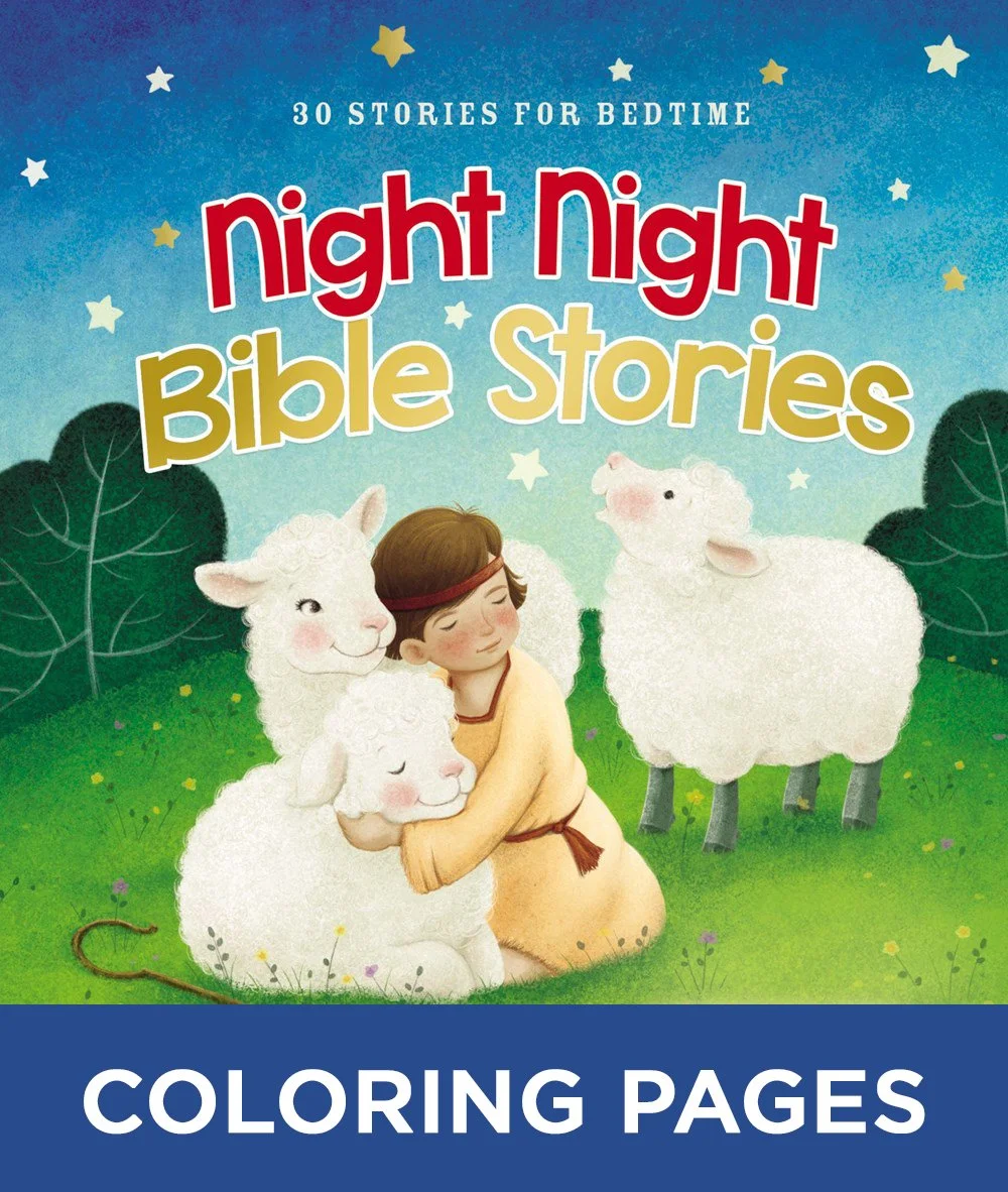 Night Night Bible Stories Coloring Pages