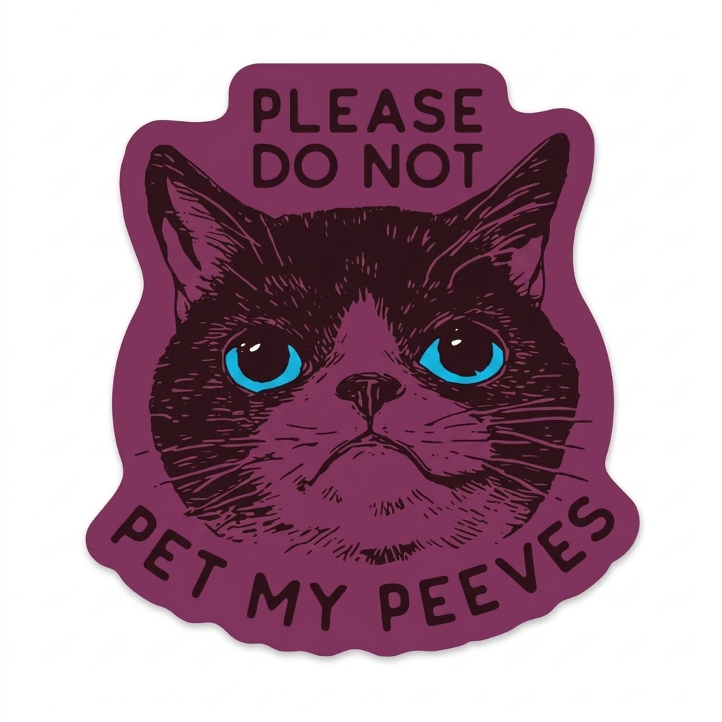 Peeves Sticker