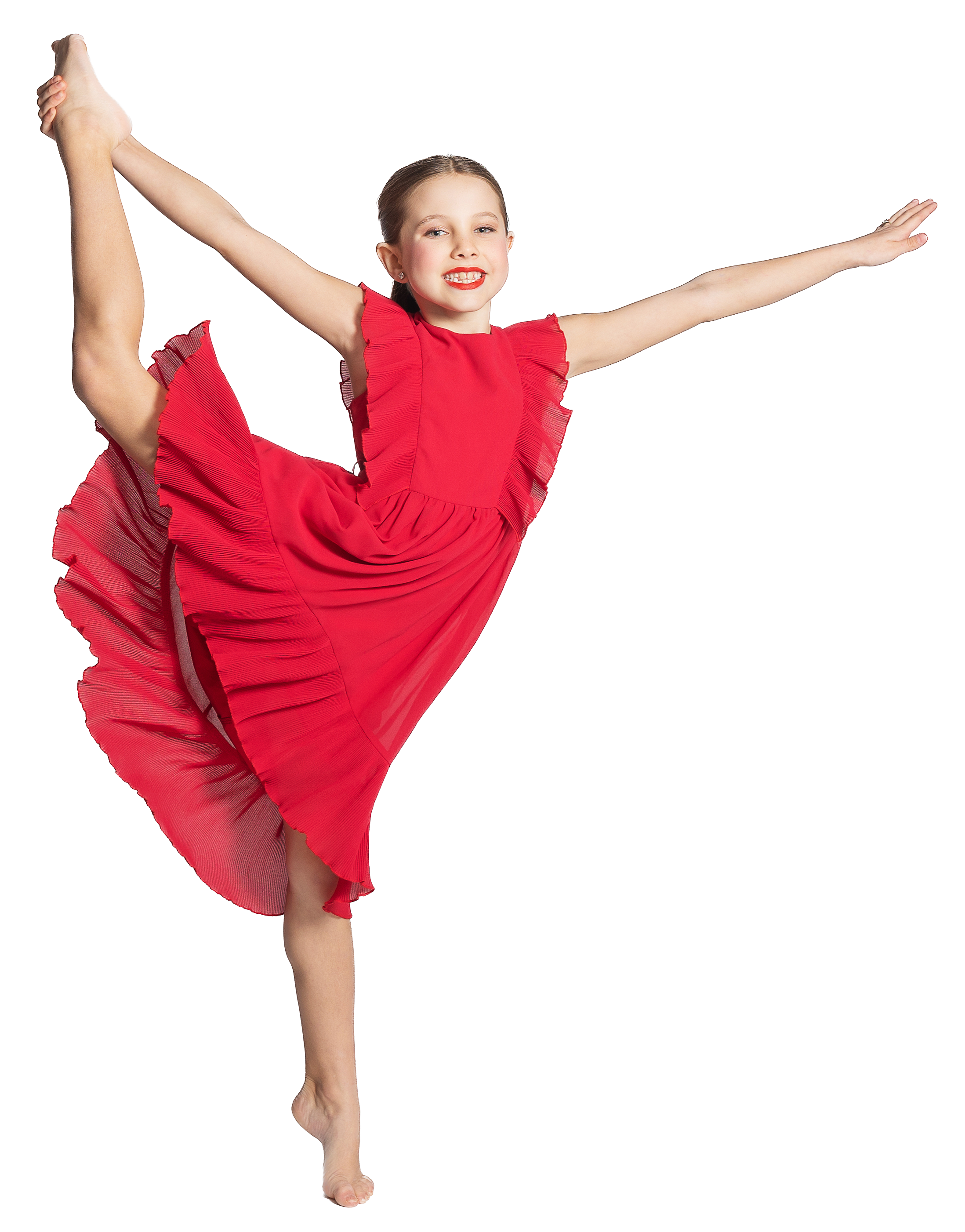 Young dancers showcasing stage performance skills