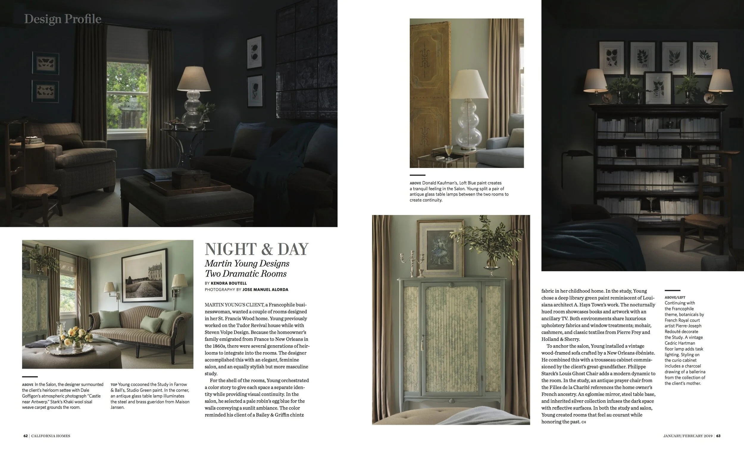 California Homes Magazine | Design Profile | Martin Young Design | Departments