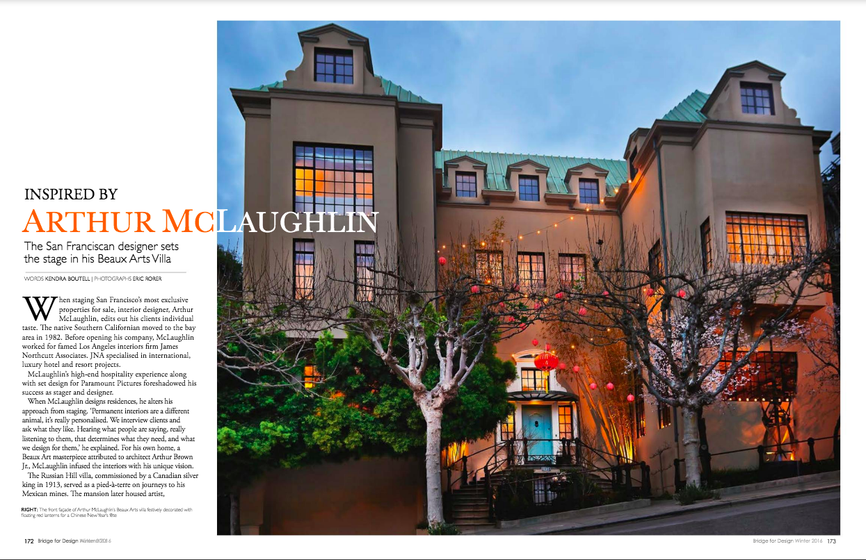 Bridge For Design | Inspired by Arthur McLaughlin Associates | Departments