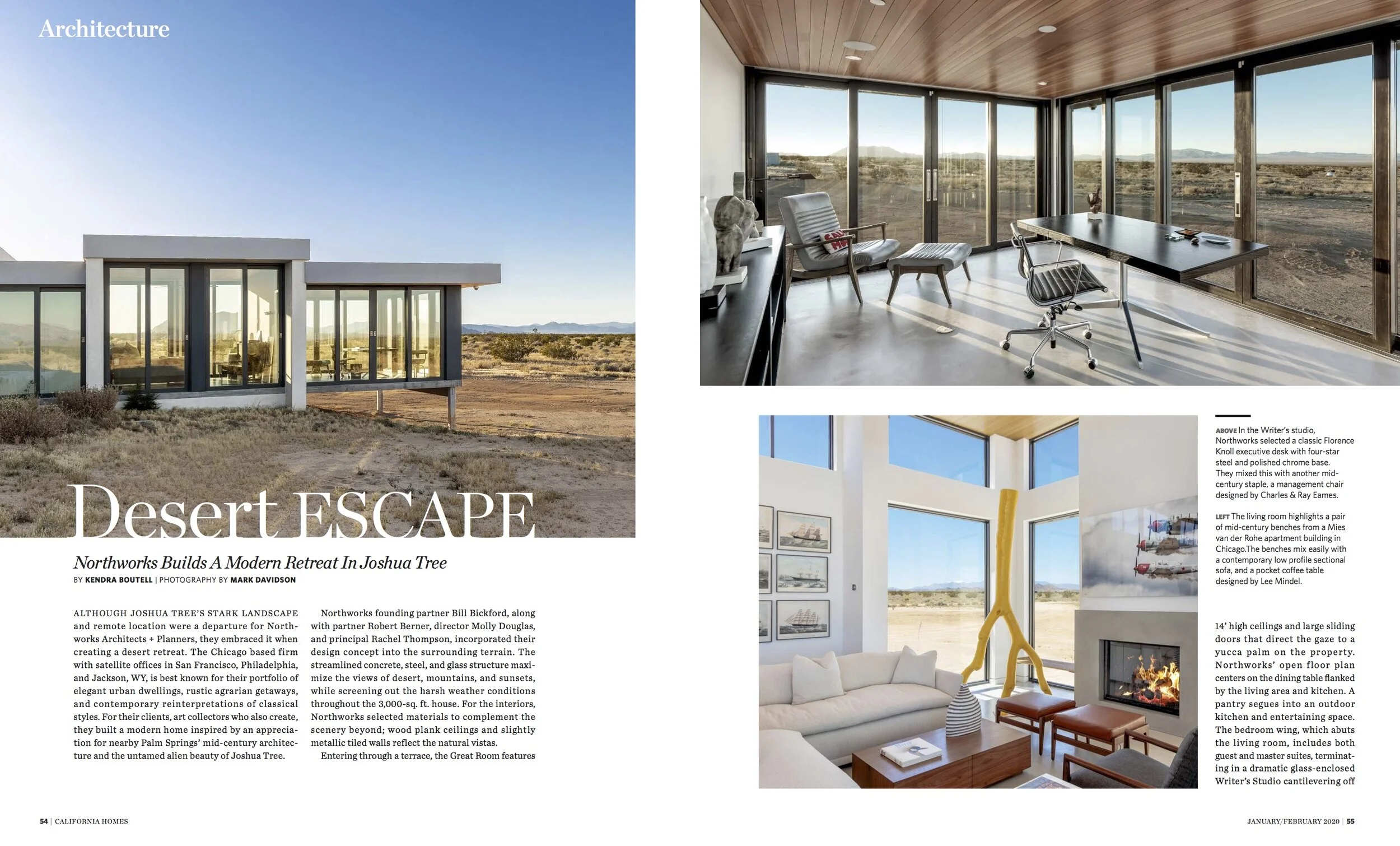 California Homes Magazine | Architecture |  Northworks Architects + Planners; Bill Bickford, Rob Berner, Molly Douglas, Rachel Thompson | Departments