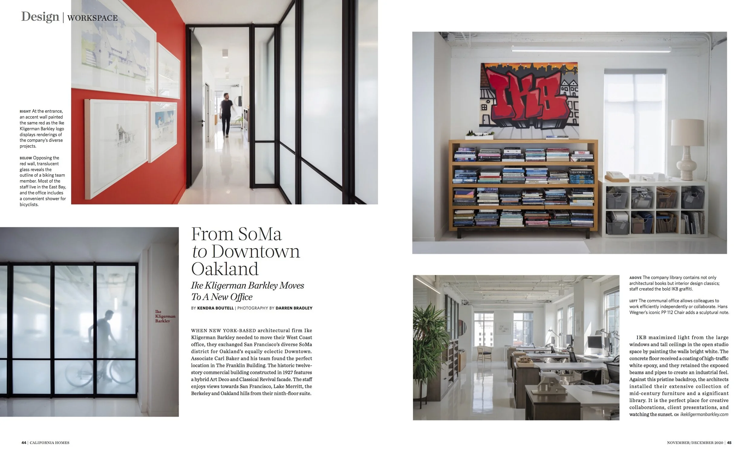 California Homes Magazine | Design | Workspace | Ike Kligerman Barkley | Departments