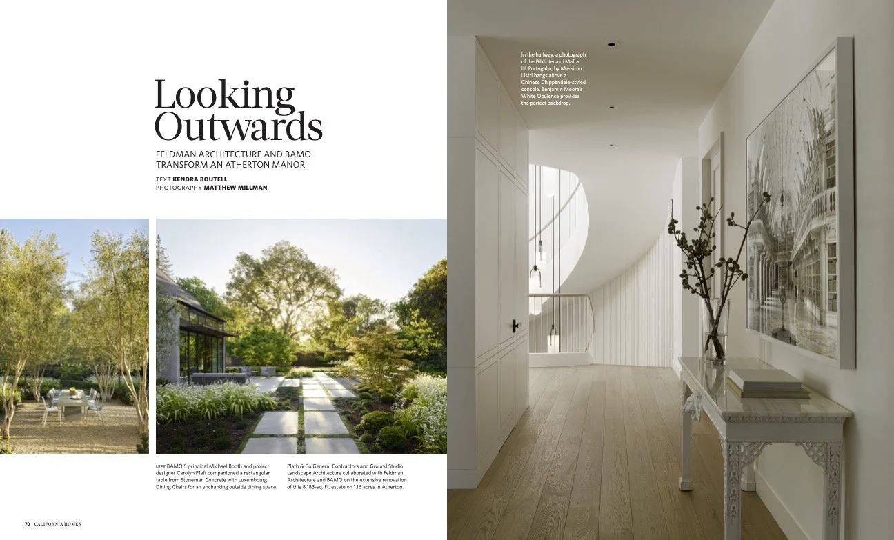 California Homes Magazine | Feldman Architecture | BAMO, Michael Booth | Plath & Company | Ground Studio Landscape Architecture | Matthew Millman Photography | Kendra Boutell Writer