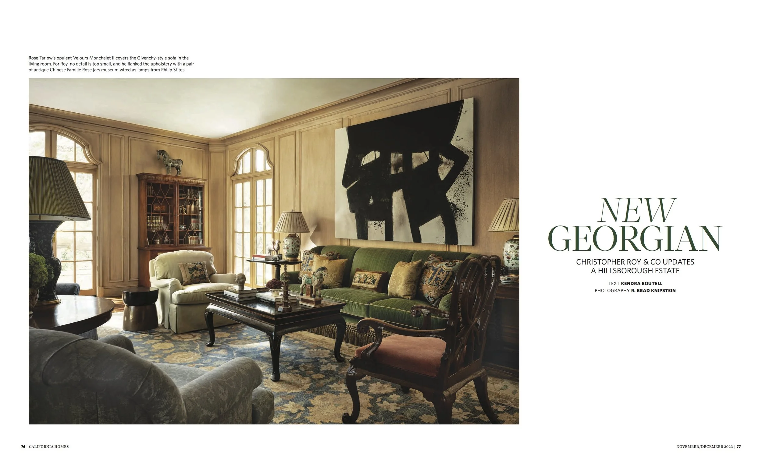 California Homes Magazine | Christopher Roy & Co. | Skurman Architects | R. Brad Knipstein Photography  | Kendra Boutell Writer