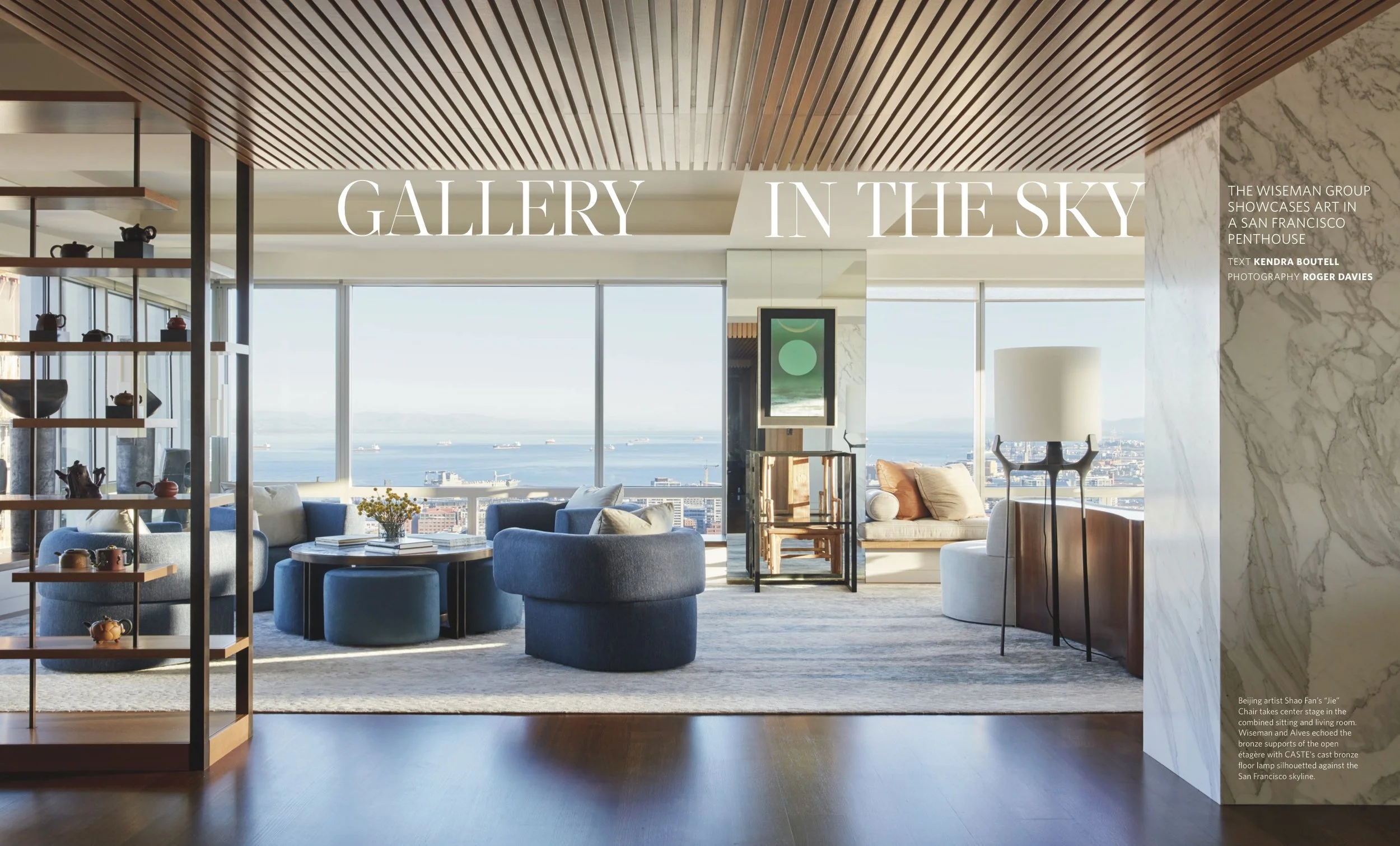 California Homes Magazine | TWG, Paul Vincent Wiseman and Luis Alves | Huang
Iboshi Architecture | Saturn Construction | Roger Davies Photography | Kendra Boutell Writer