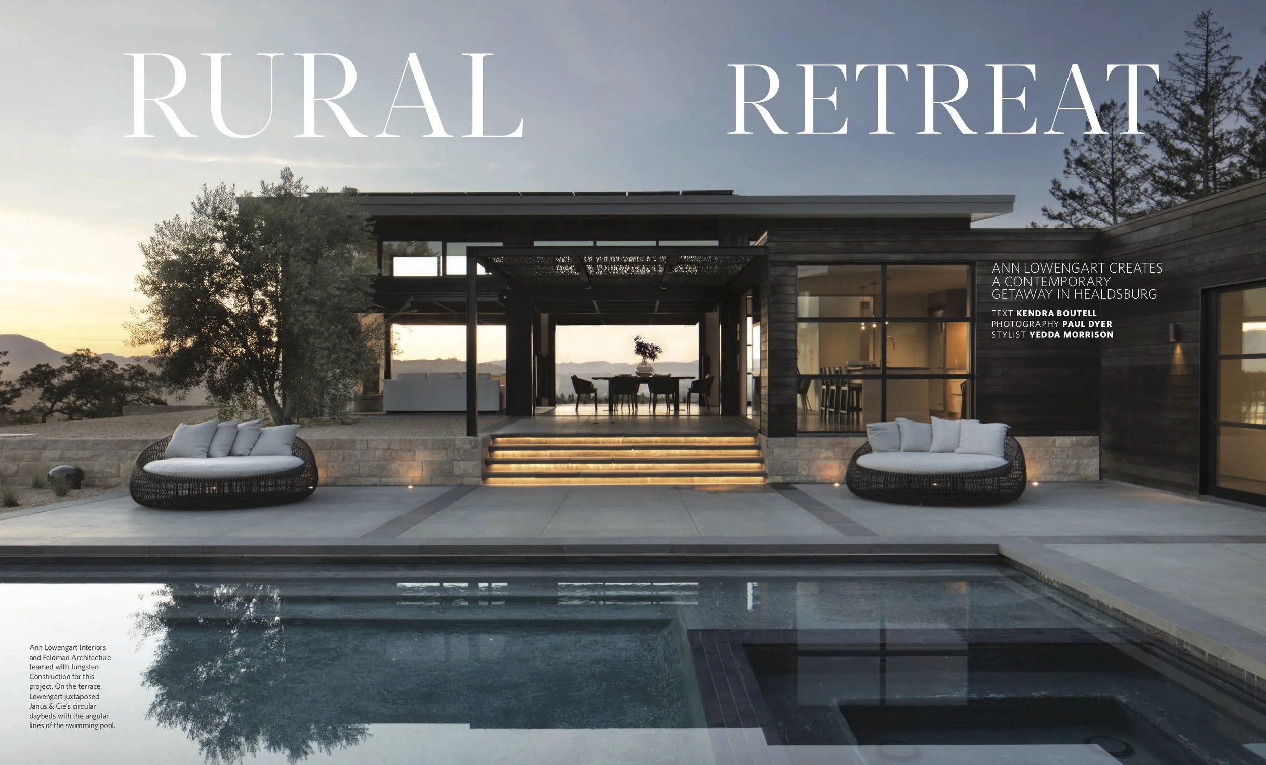 California Homes Magazine | Ann Lowengart Interiors | Feldman Architecture | Jungsten Construction | Lutsko Associates | Paul Dyer Photography | Yedda Morrison Stylist | Kendra Boutell Writer