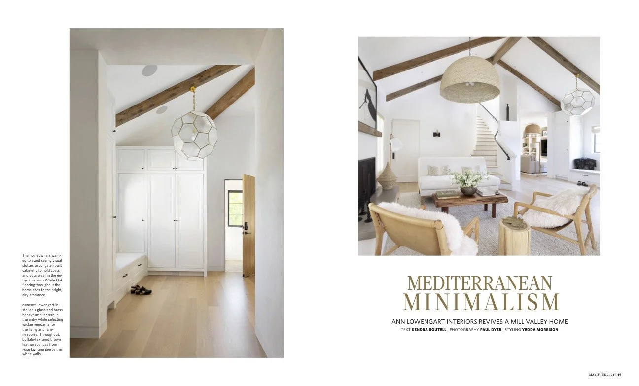 California Homes Magazine | Ann Lowengart Interiors | Hubbell Daily Architecture + Design | Jungsten Construction | Paul Dyer Photography | Kendra Boutell Writer