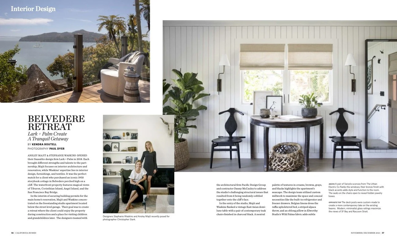 California Homes Magazine | Lark + Palm | Pacific Design Group | Danny McCauley | Paul Dyer Photography | Kendra Boutell Writer