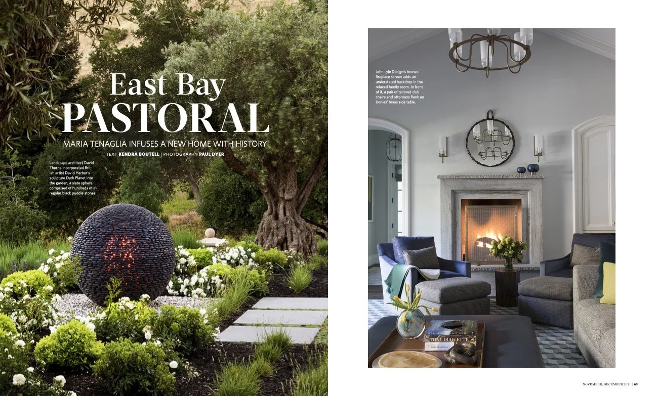 California Homes Magazine | Maria Tenaglia Design | Talon Design Group |  Branagh Custom Homes | David Thorne Landscape Architect | Paul Dyer Photography | Kendra Boutell Writer