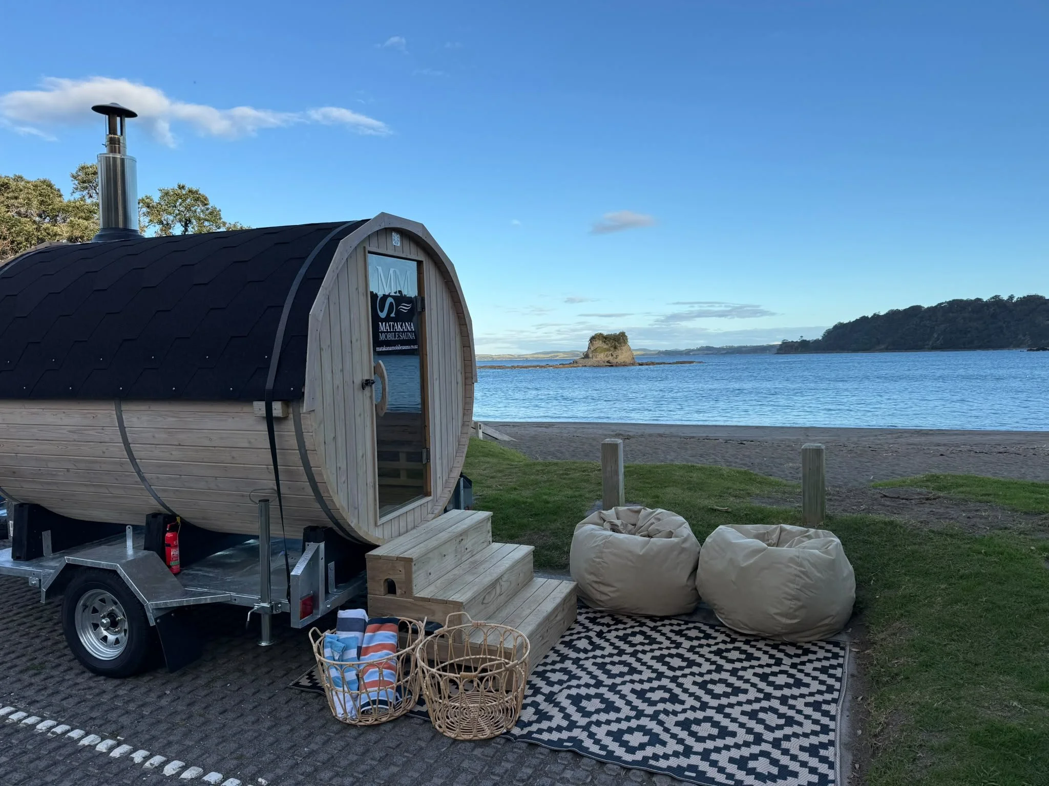 Matheson Bay Sauna - Matakana Mobile Sauna