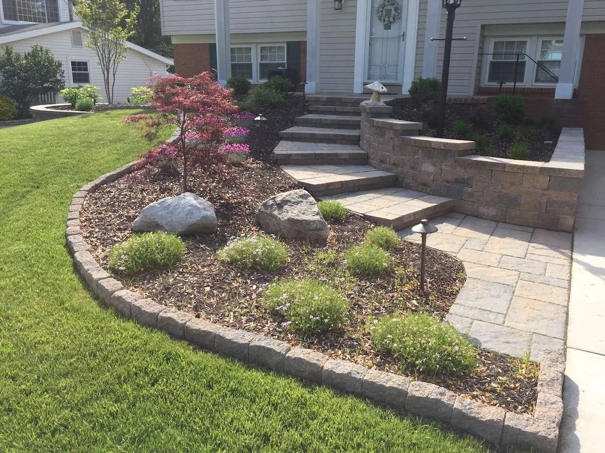 Bed Edging Installation