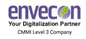 Enveron logo with the slogan 'Your Digitalization Partner' and 'CMMI Level 3 Company' at the bottom.