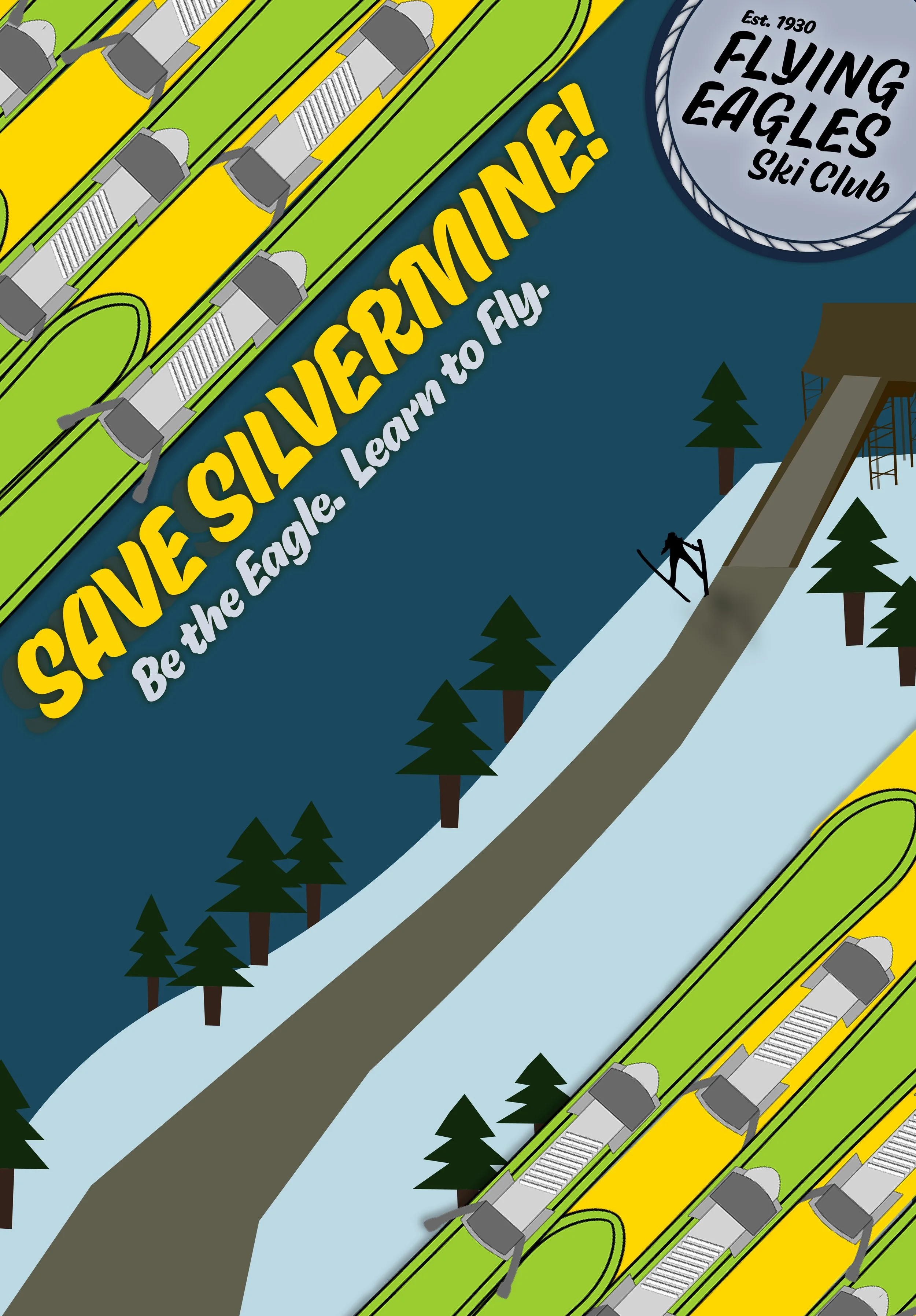 Save Silvermine Concept Poster