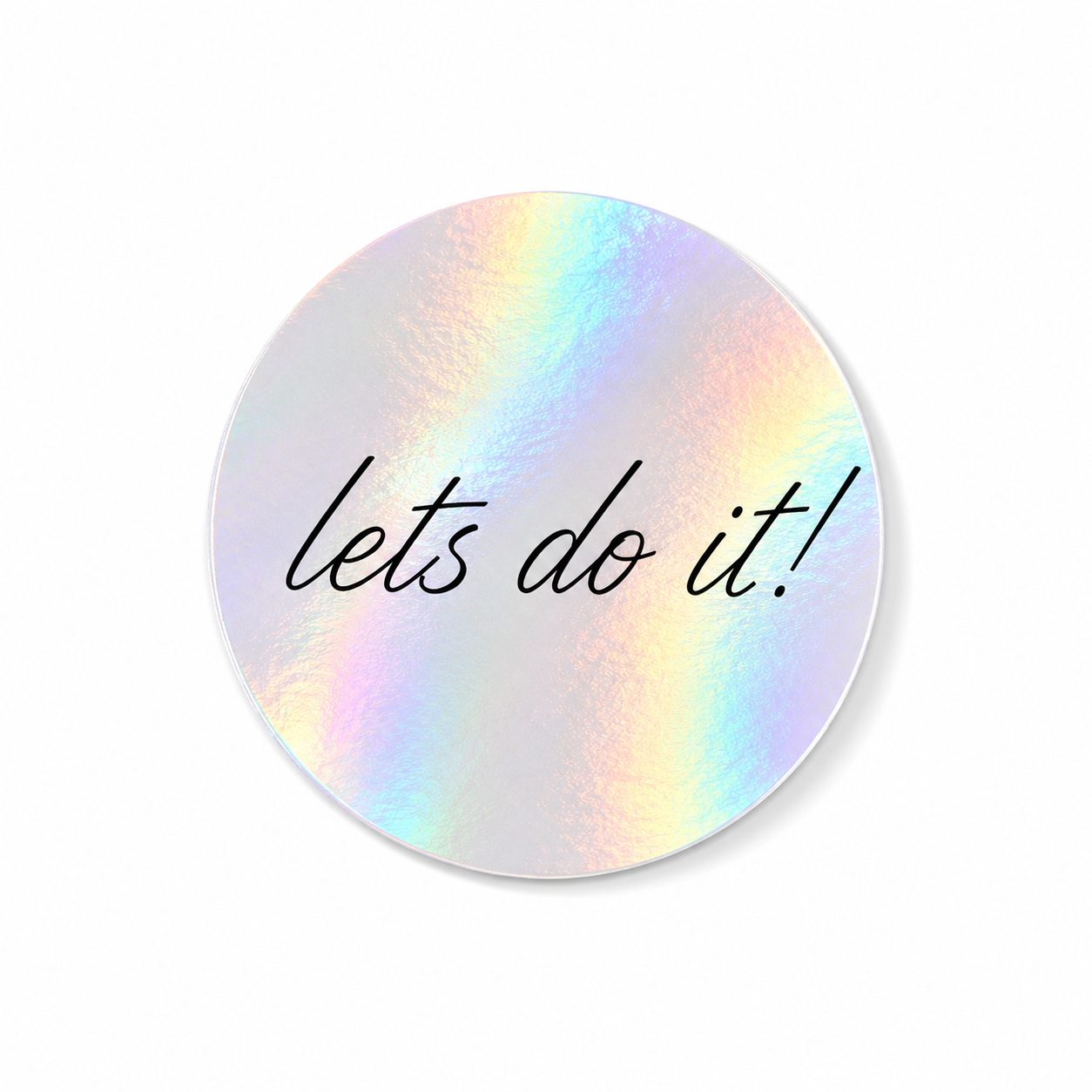Holographic Stickers