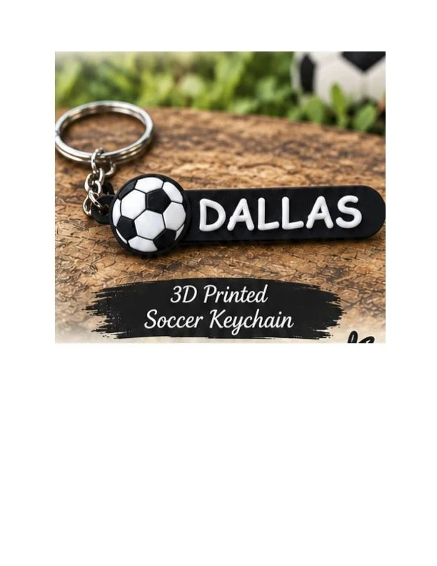 Dallas Memorial Soccer Keychain –Fundraiser