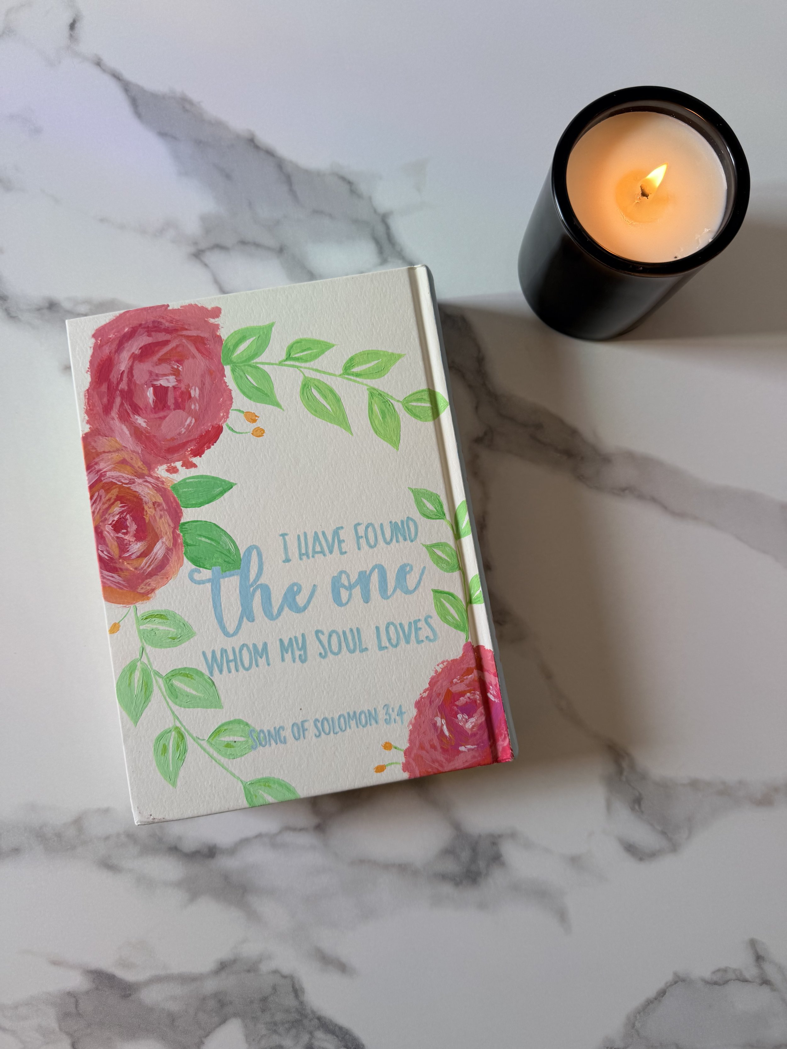 Hand Painted Bible