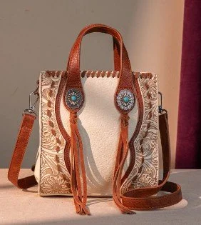 Trinity Ranch Concho Collection Mini Tote/Crossbody