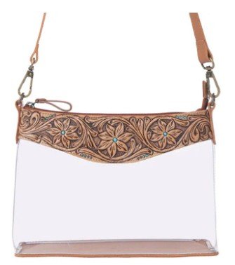 Rodeo Frontier Clear Bagin Bridle Biscuit