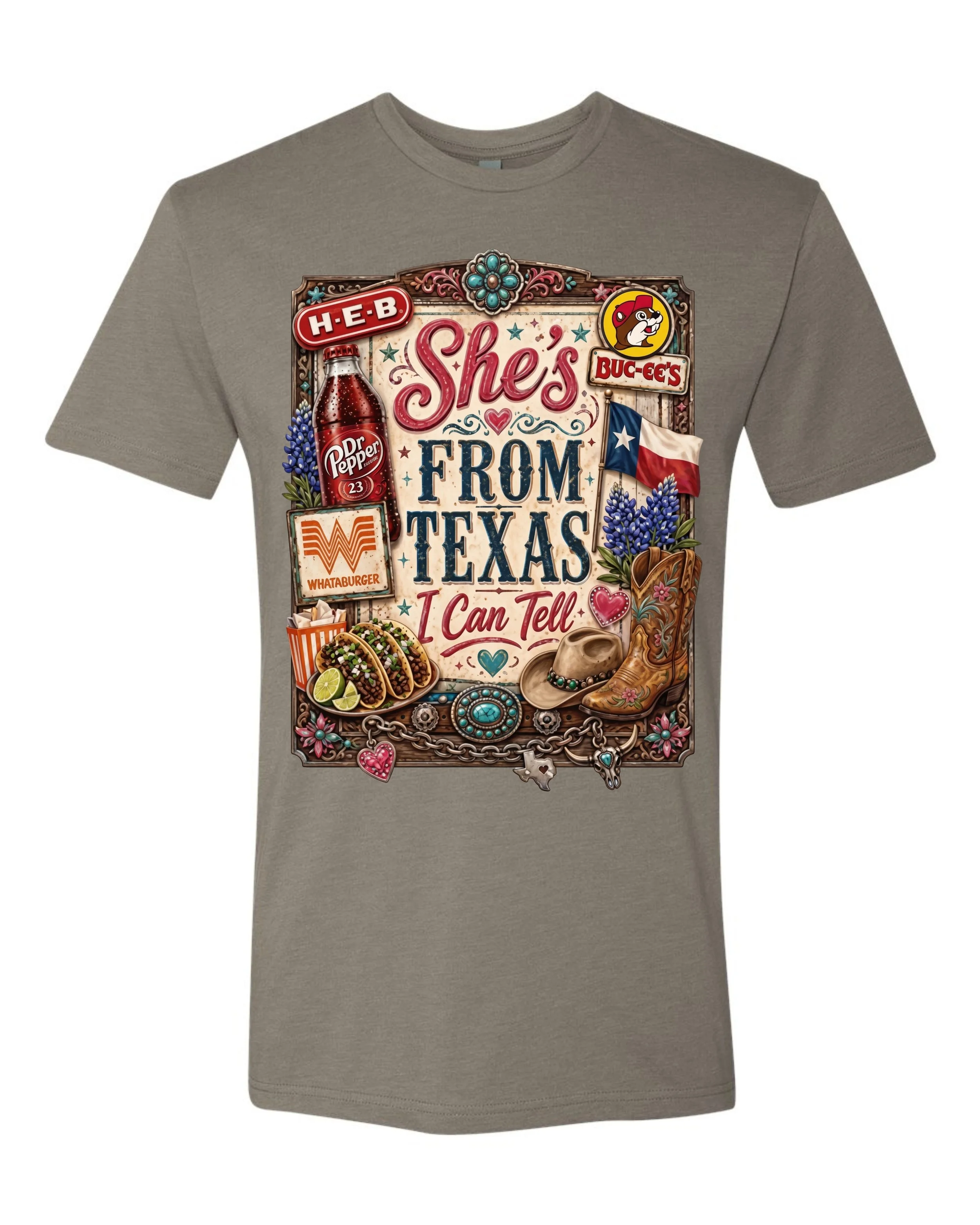 She's From Texas on Warm Gray
