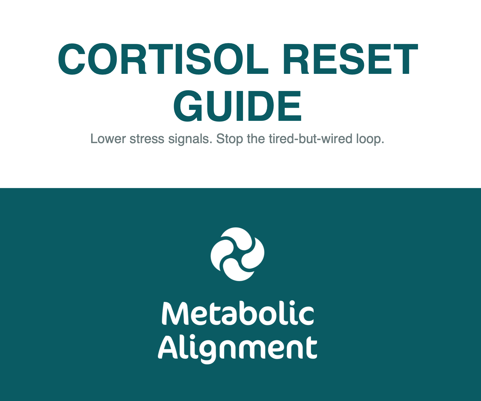 Cortisol Reset Guide