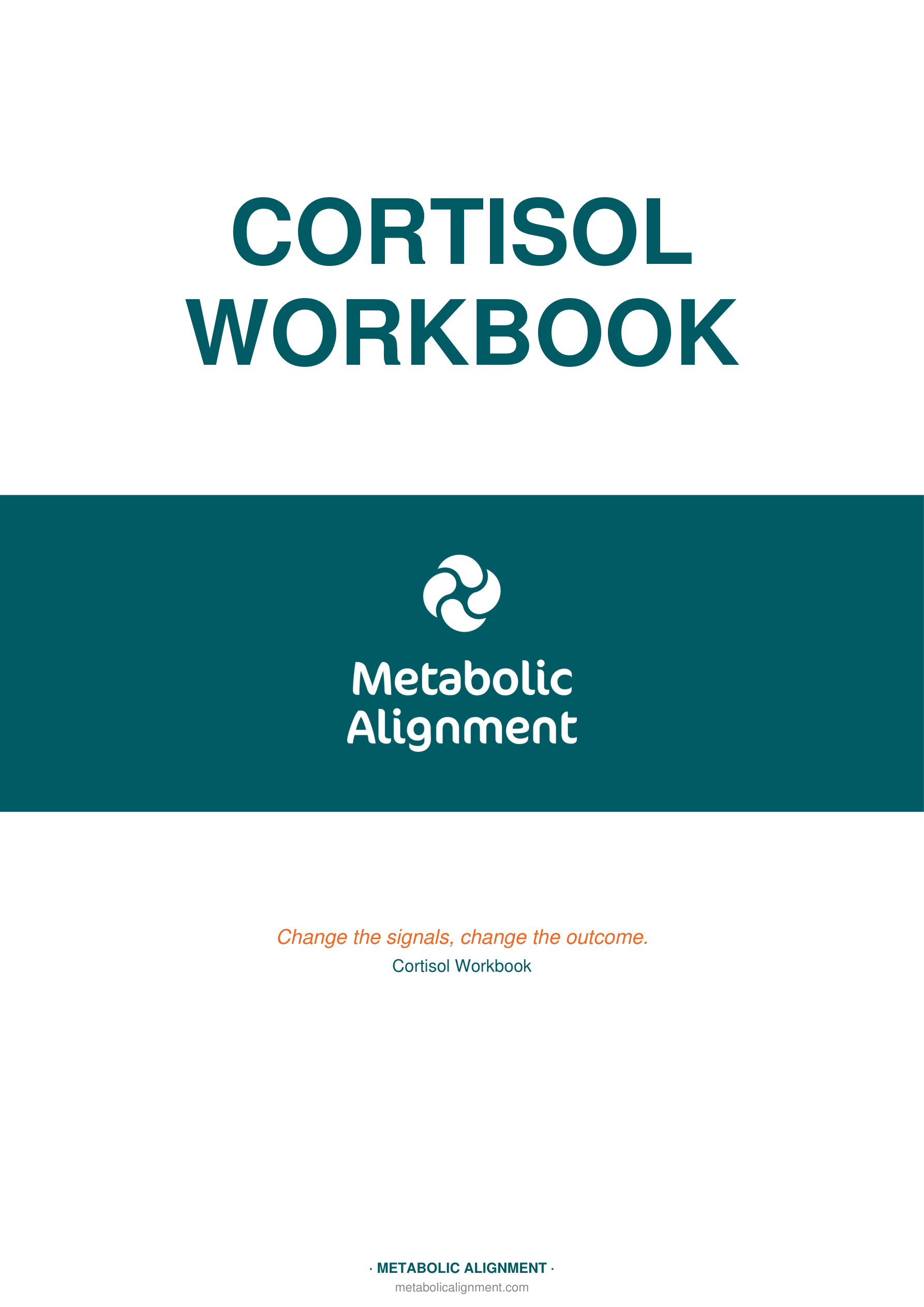 Cortisol Workbook