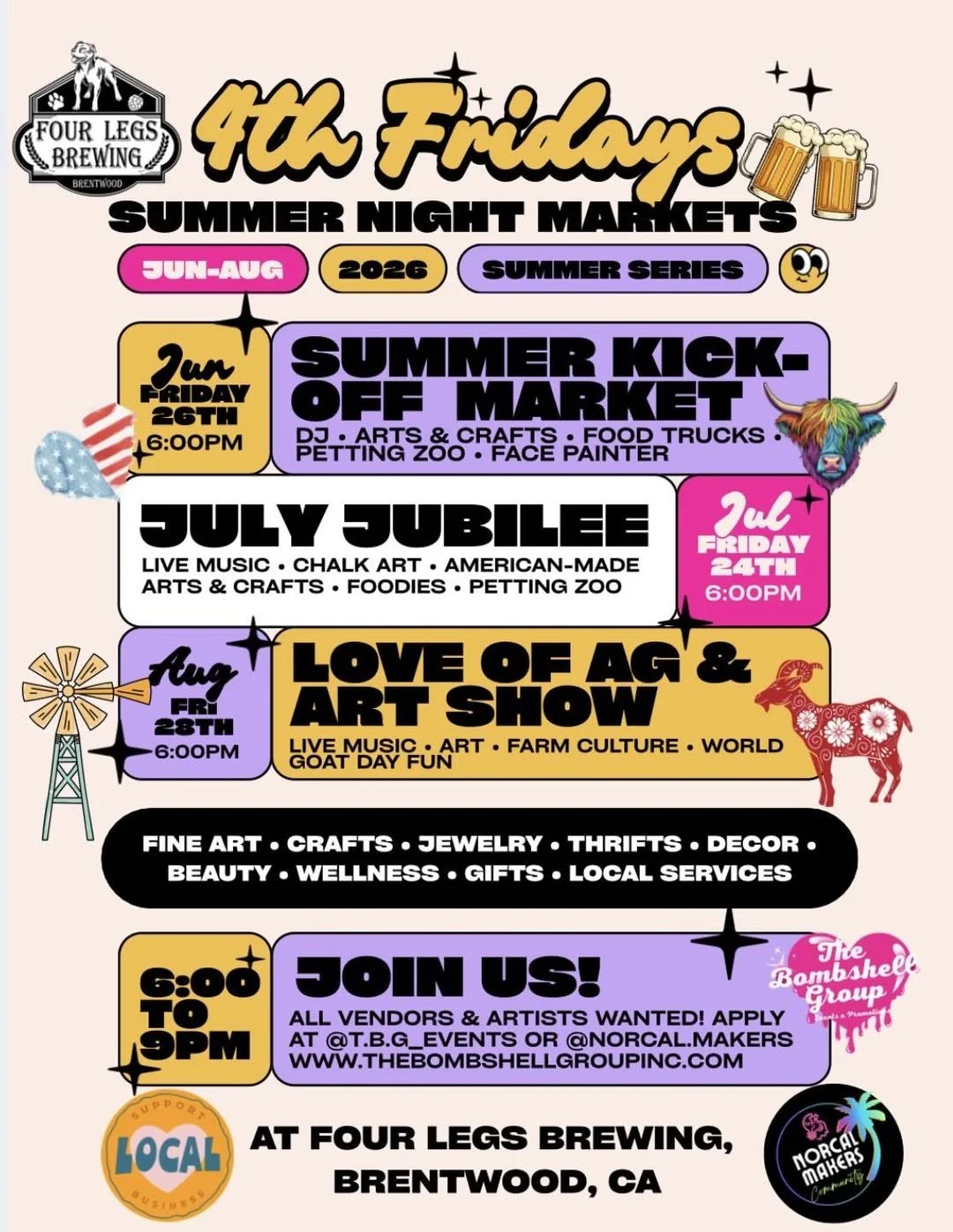 Brentwood Friday Night Markets