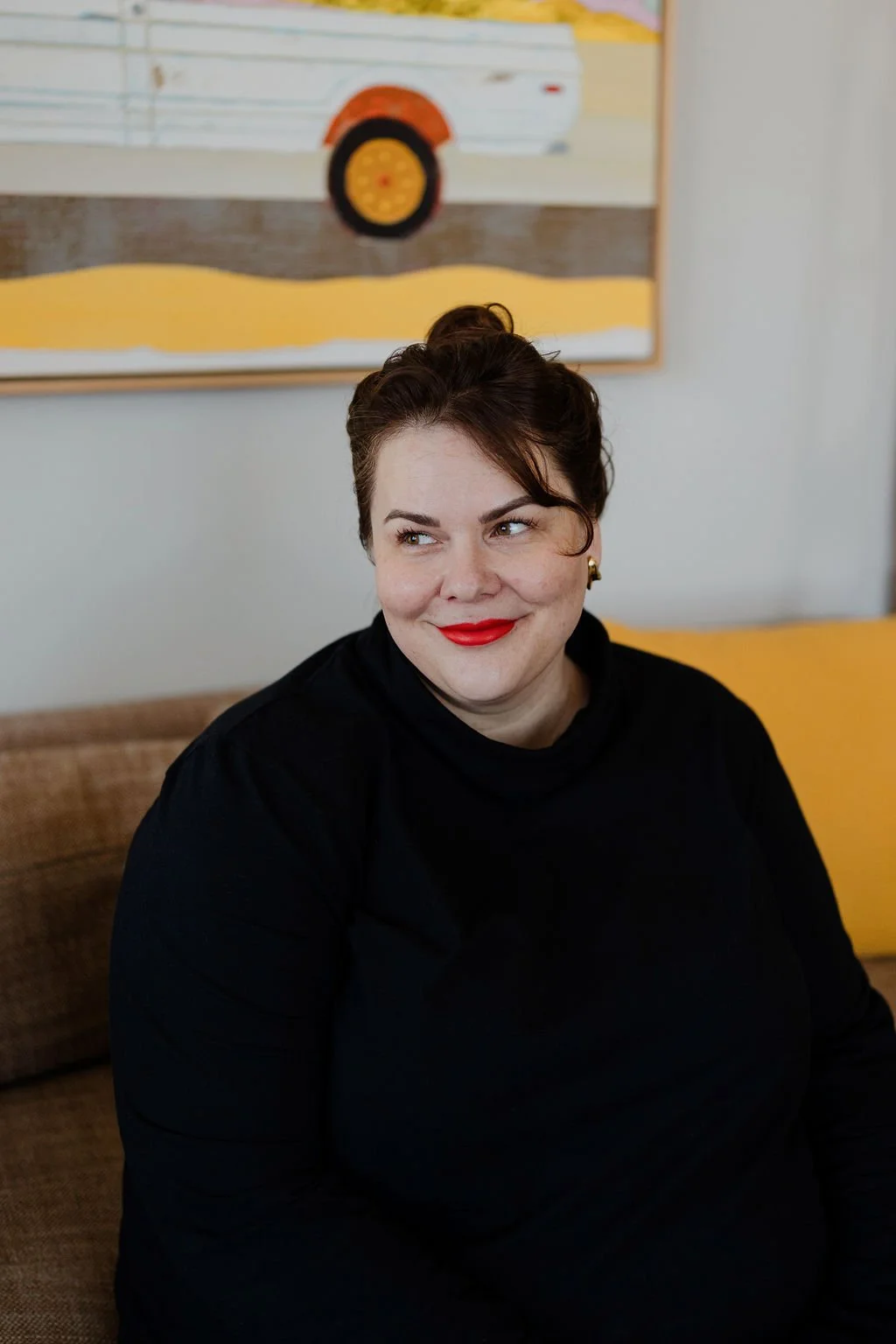 Portrait of Rachel Molnar, founder of Gather Strategy and communications consultant.