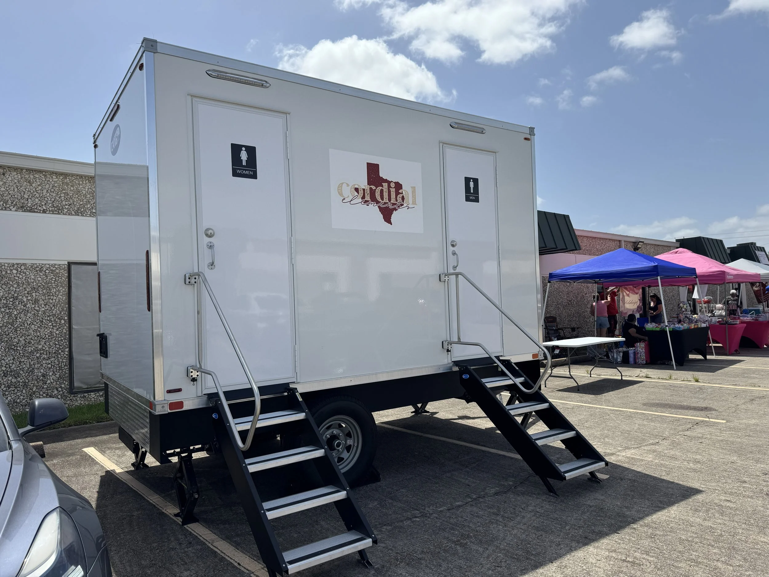 Trailers first event supporting the community at vendor pop up. 