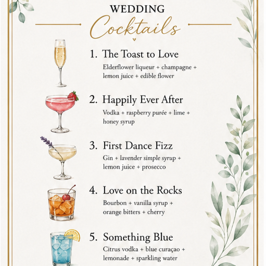 Luxury mobile bar cart service in the San Francisco Bay Area. Bespoke cocktails for weddings, corporate events & private parties. TIPS certified & fully insured.