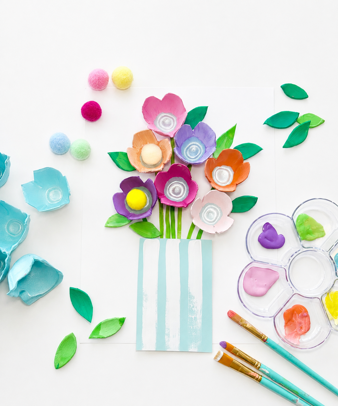 Child creating art at an Art House workshop in Boca Raton