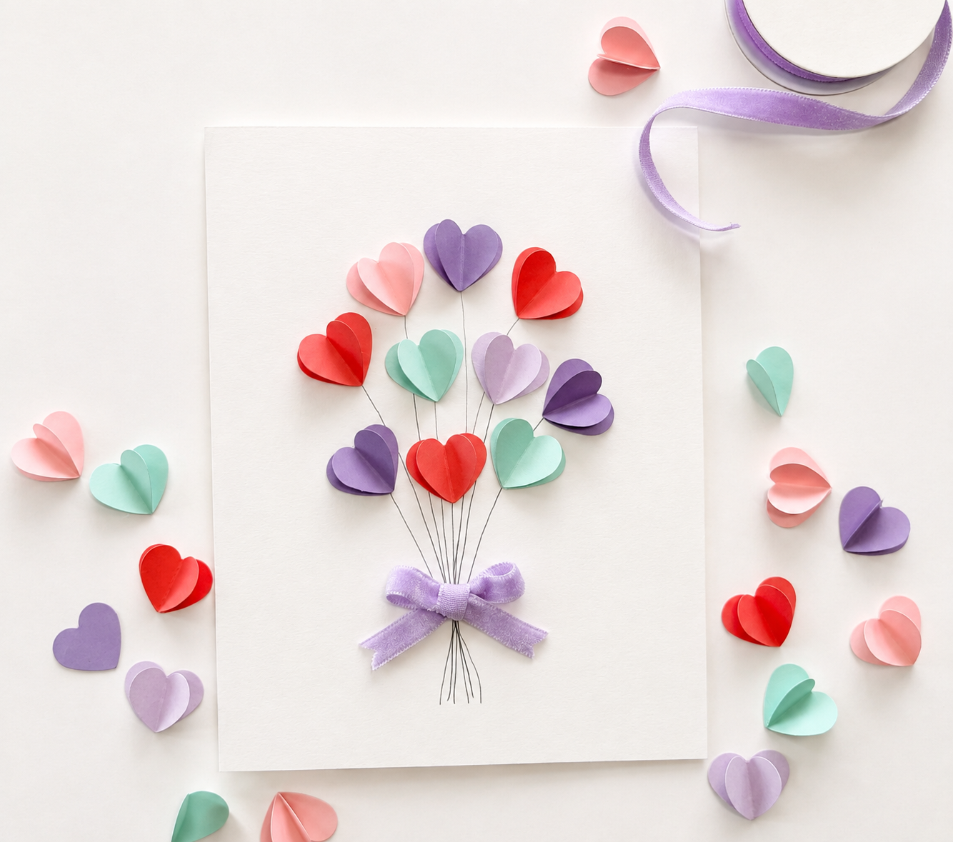 Kids' art supplies and paint palette at Art House Boca