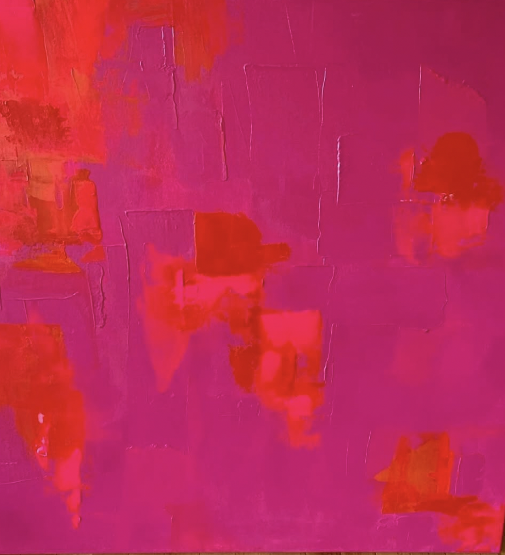 “Light my Fire”
Acrylic on canvas, 36 x 36