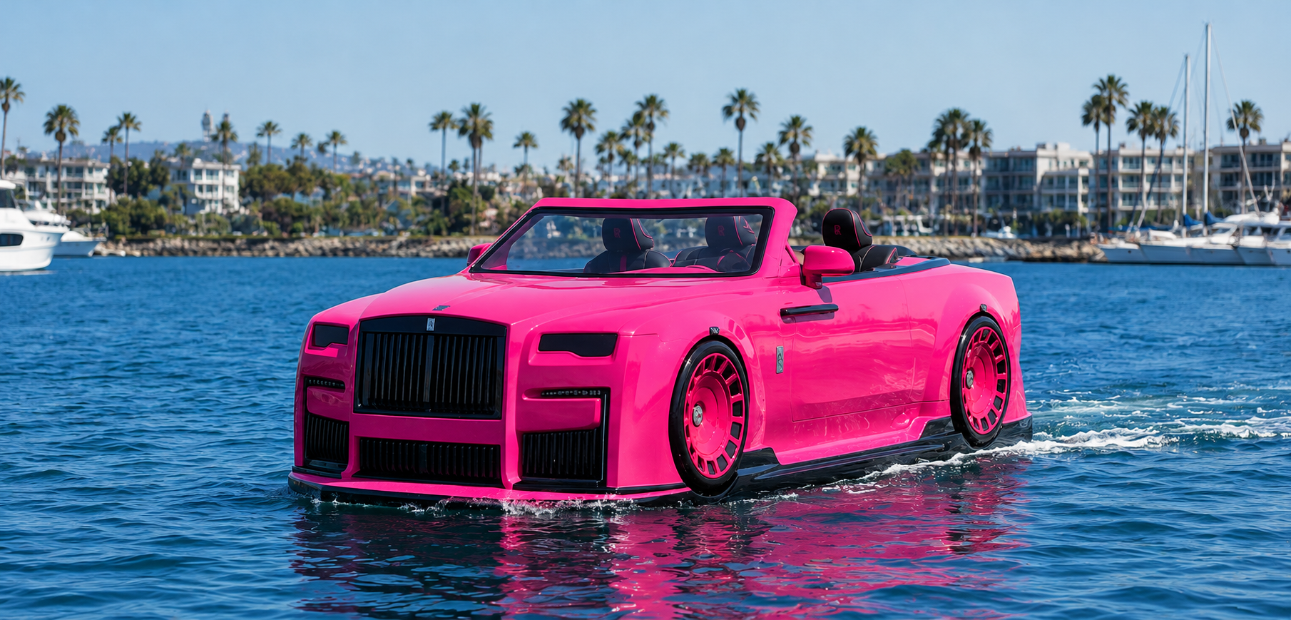 Jetcar Los Angeles, Rolls Royce Boat Los Angeles, Jetcar Rental Los Angeles